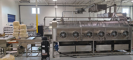 美国的客户-爆米花生产线